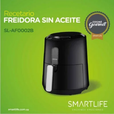 Libro de recetas para freidora de aire SmartLife
